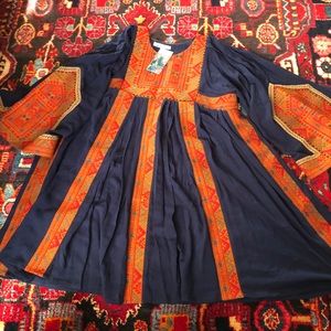 Afghan dress boho